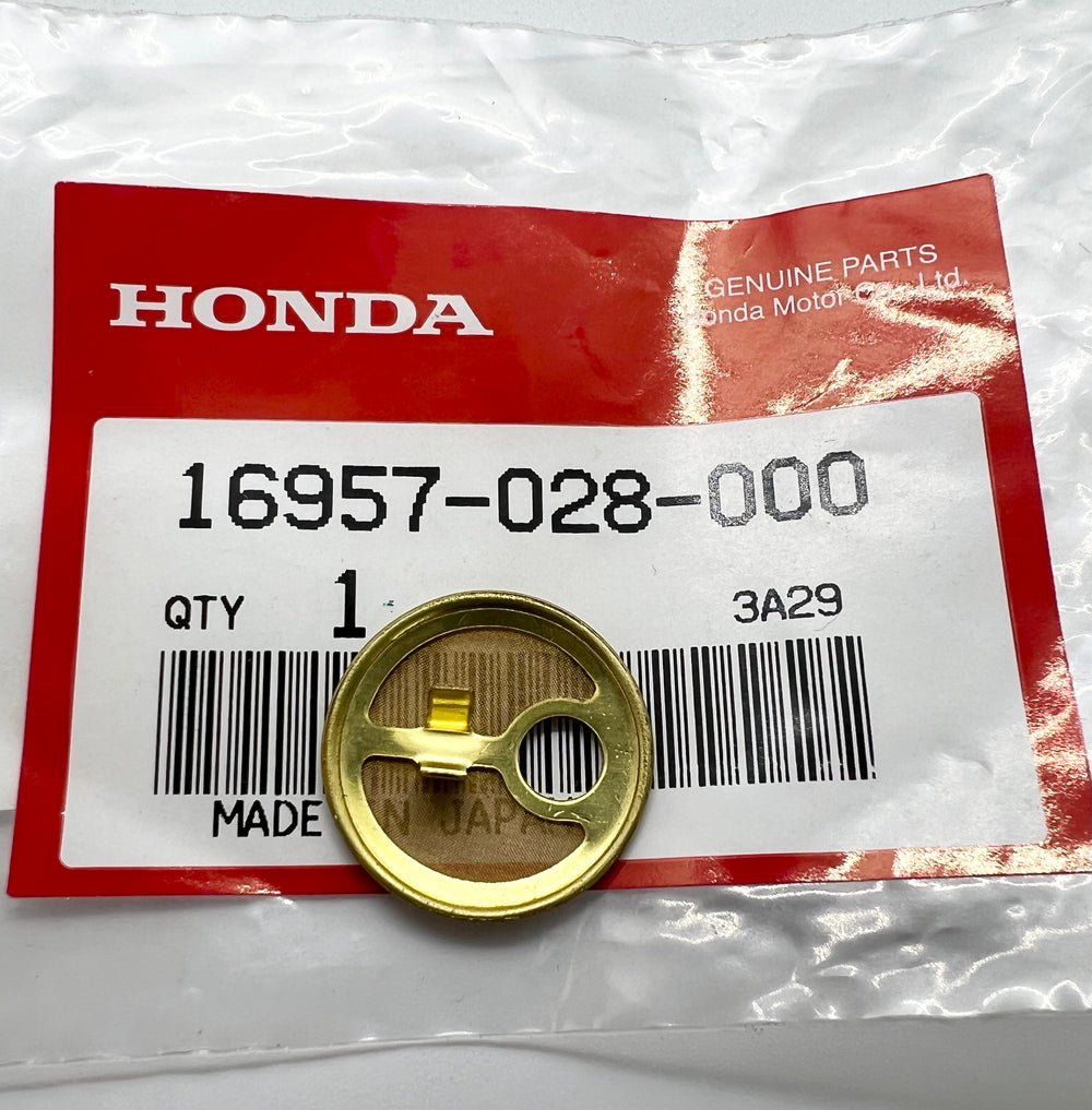 carb Brass fuel inlet screen ATC90 # 16957-028-000