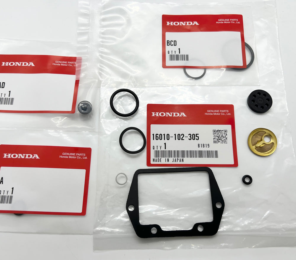 Carb rubber seal kit Honda ATC90s # 16010-102-305
