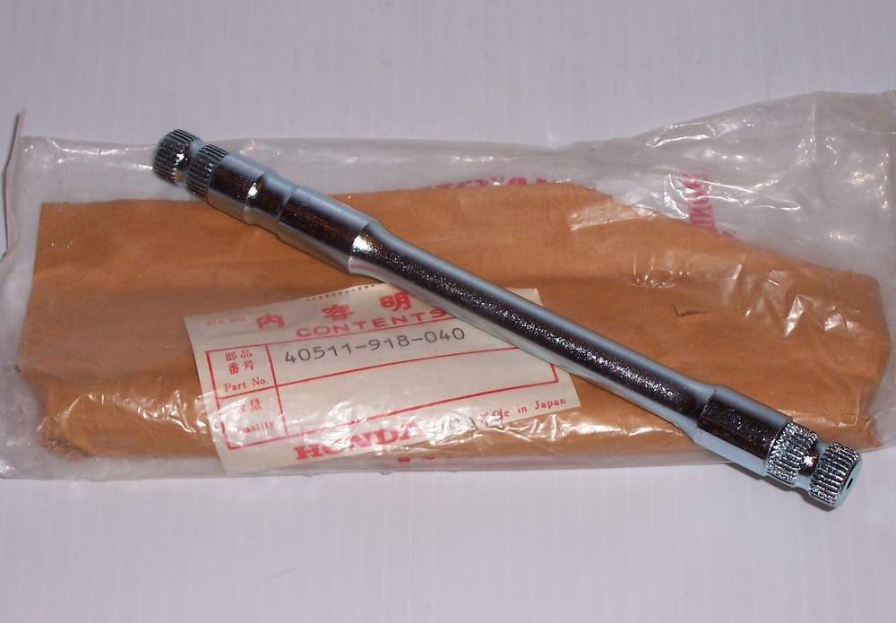 NOS Honda ATC90 chain adjuster shaft New oem # 40511-918-040