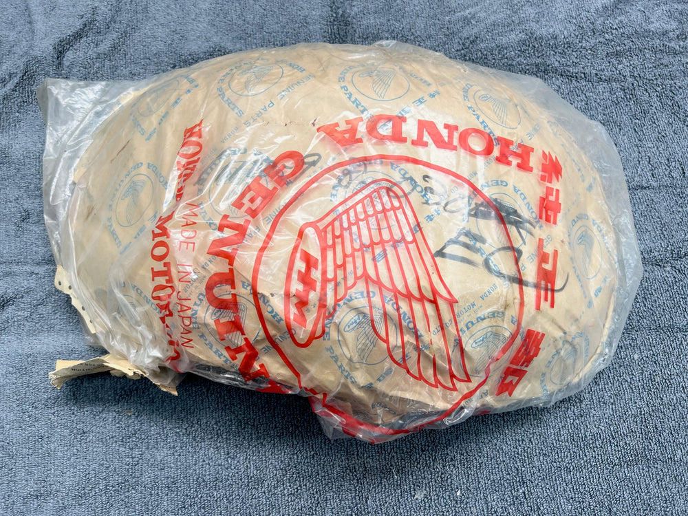 NOS Honda 1972-73 US90 steel front fender Tahitian red # 61100-918-030EC