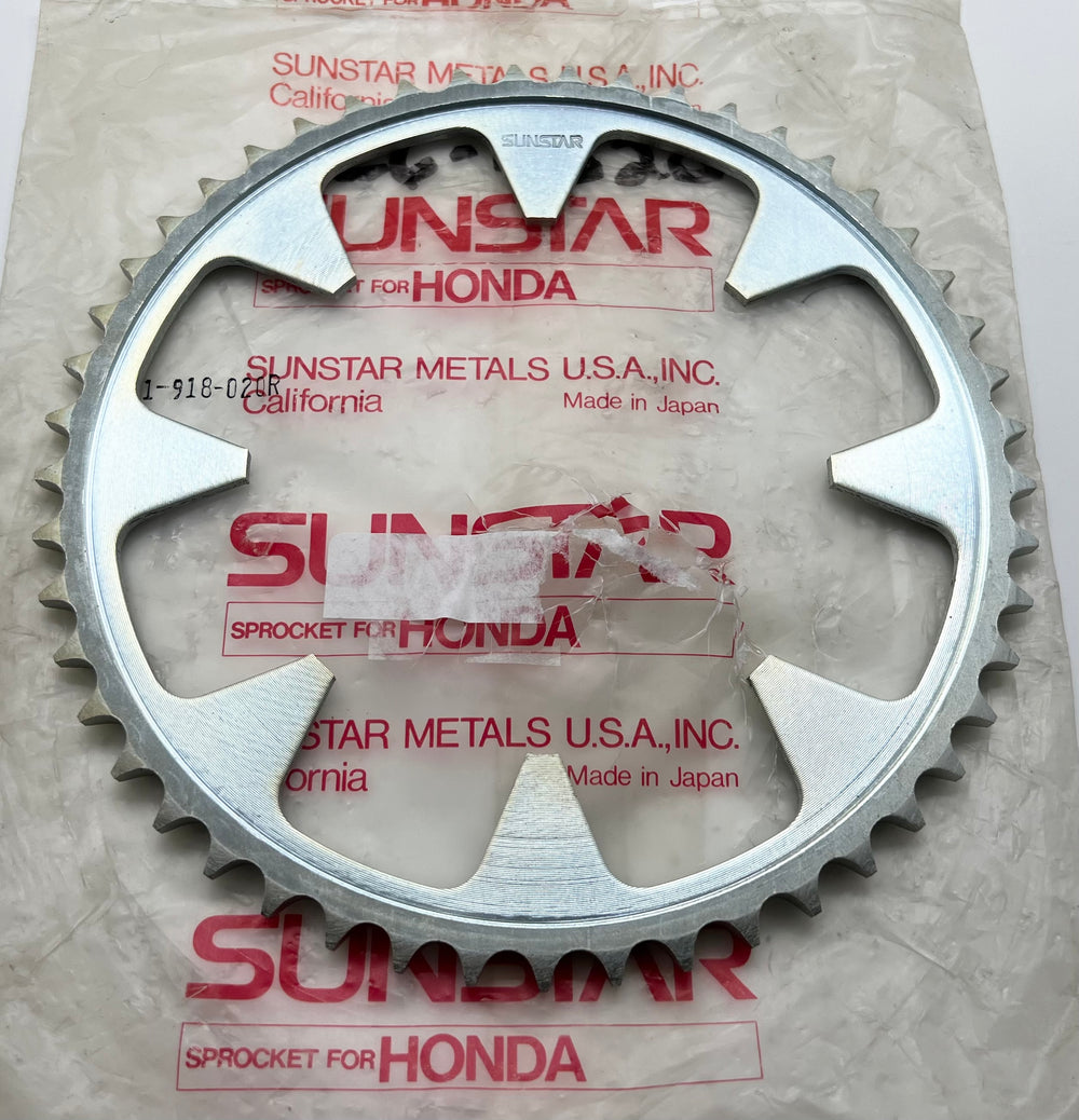 New rear 49 tooth sprocket for 1970-73 Honda US90 # 41201-918-020