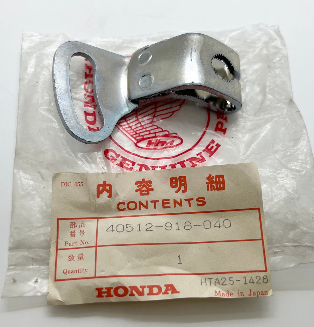 NOS Honda ATC90 chain adjuster bracket # 40512-918-040