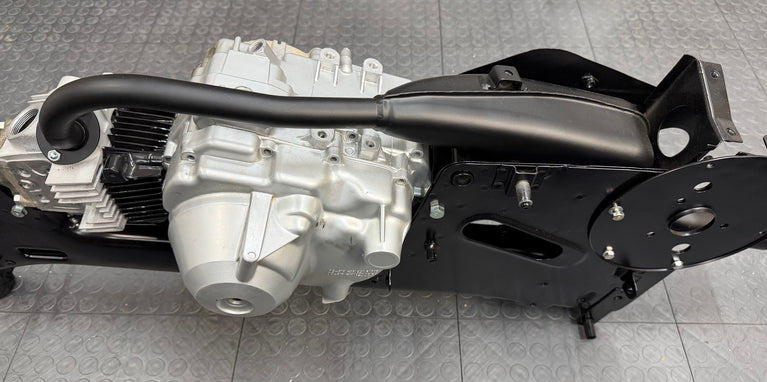 New complete muffler for 1970-78 ATC90 replaces oem #18300-918-305 made in Stainless steel