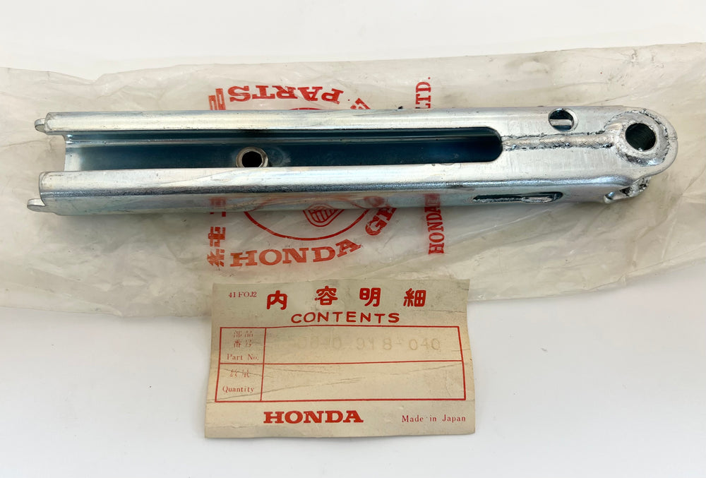 NOS Honda early style LH foot peg 1970 US90 # 50640-918-040