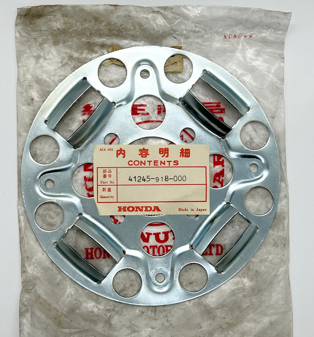 NOS Honda ATC90 sprocket mounting plate # 41245-918-000 NEW