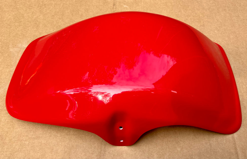 New RED front fender Honda ATC90s 1975-78  Fiberglass