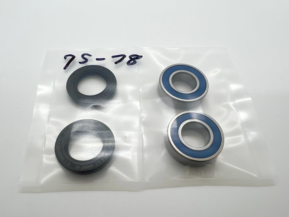 New front wheel bearing and seal kit aftermarket to fit the 1975-78 model ATC90s