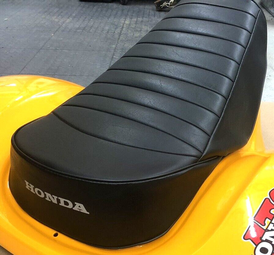 complete  ready to mount 1970-73 Honda US90 seats includes foam, cover and all pan brackets