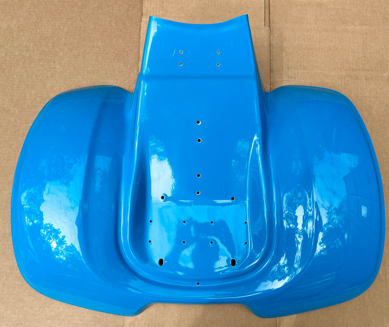 New Reproduction US90 rear fender 1970-71 Aquarius blue fiberglass